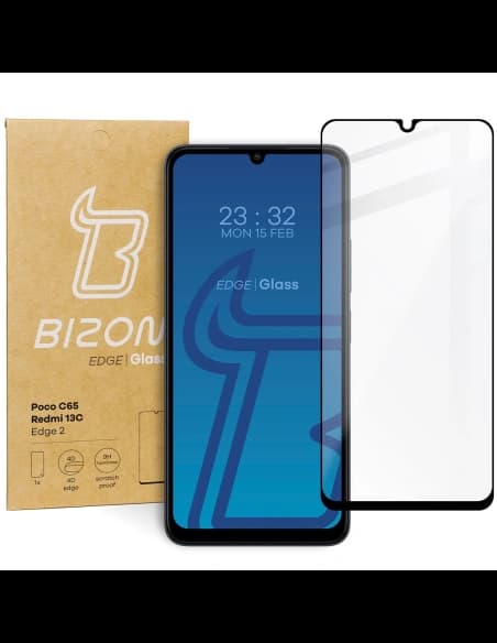 Bizon Glass Edge 2 Redmi 13C/13C 5G/Poco C65
