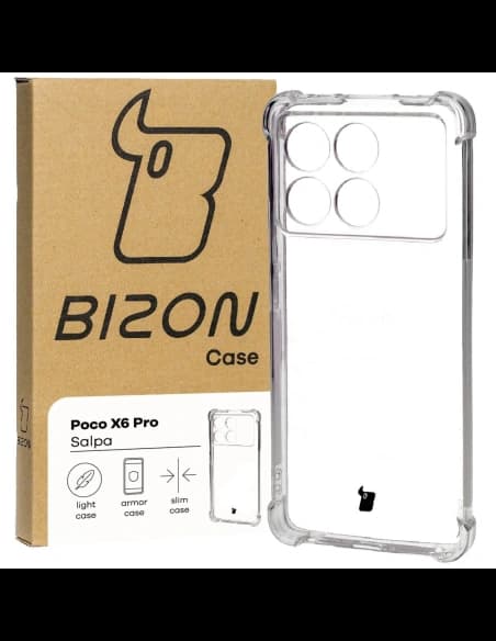 Bizon Case Salpa Xiaomi Poco X6 Pro clear