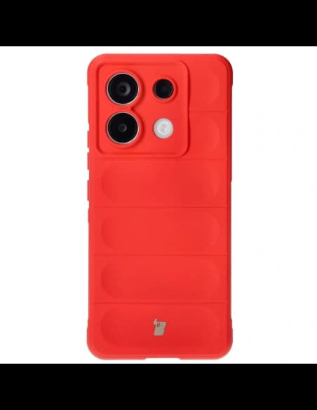 Bizon Case Tur Xiaomi Poco X6 / Xiaomi Redmi Note 13 Pro 5G piros