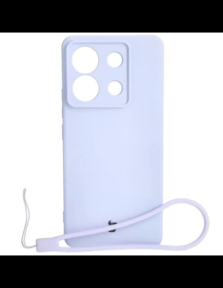 Bizon Case Silicone Sq Xiaomi Poco X6 / Xiaomi Redmi Note 13 Pro 5G világos lila