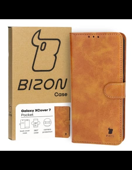 Bizon Case Pocket Samsung Galaxy Xcover7 brown