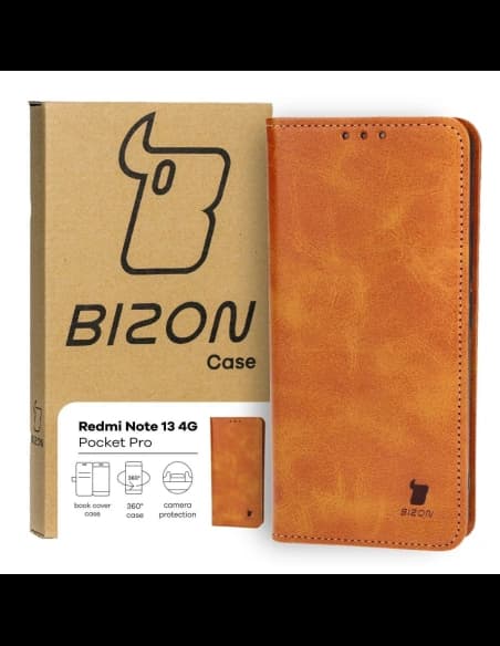 Bizon Case Pocket Pro Xiaomi Redmi Note 13 4G barna