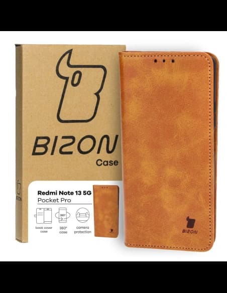 Bizon Case Pocket Pro Xiaomi Redmi Note 13 5G barna