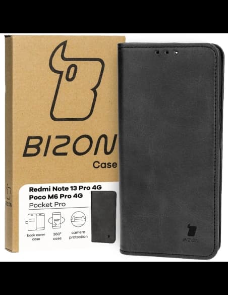 Bizon Case Pocket Pro Xiaomi Poco M4 Pro 5G / Xiaomi Redmi Note 11s 5G fekete