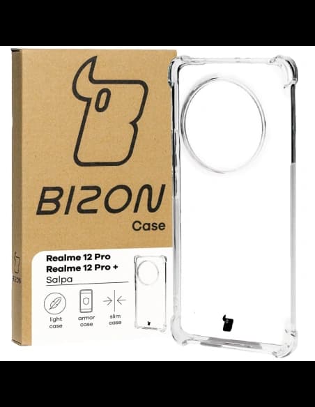 Bizon Case Salpa für Realme 12 Pro/12 Pro+ klar