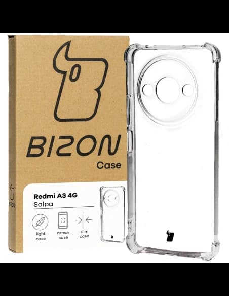 Bizon Case Salpa Xiaomi Redmi A3 4G klar