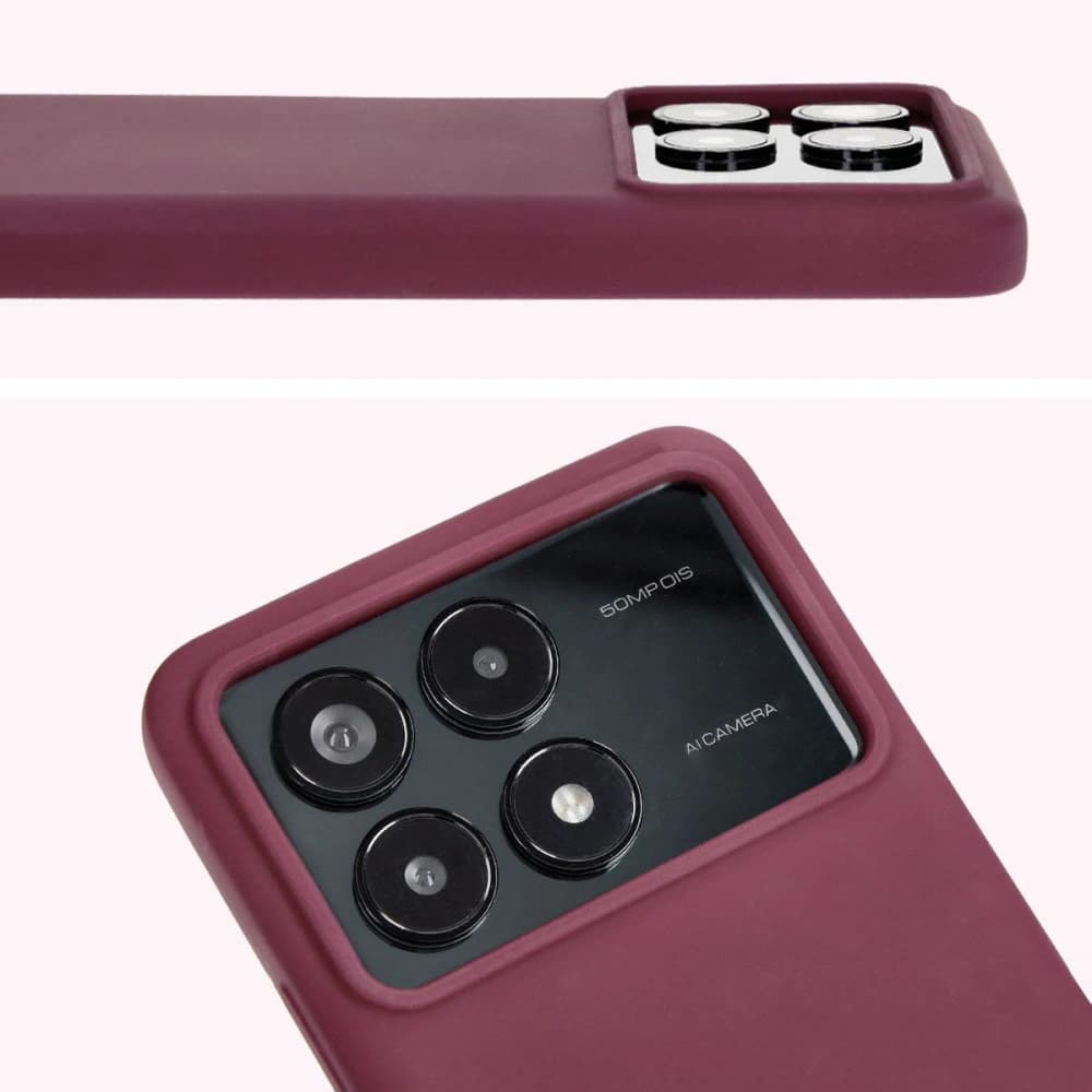 Bizon Soft Case Xiaomi Poco F6 Pro sötét lila - 10