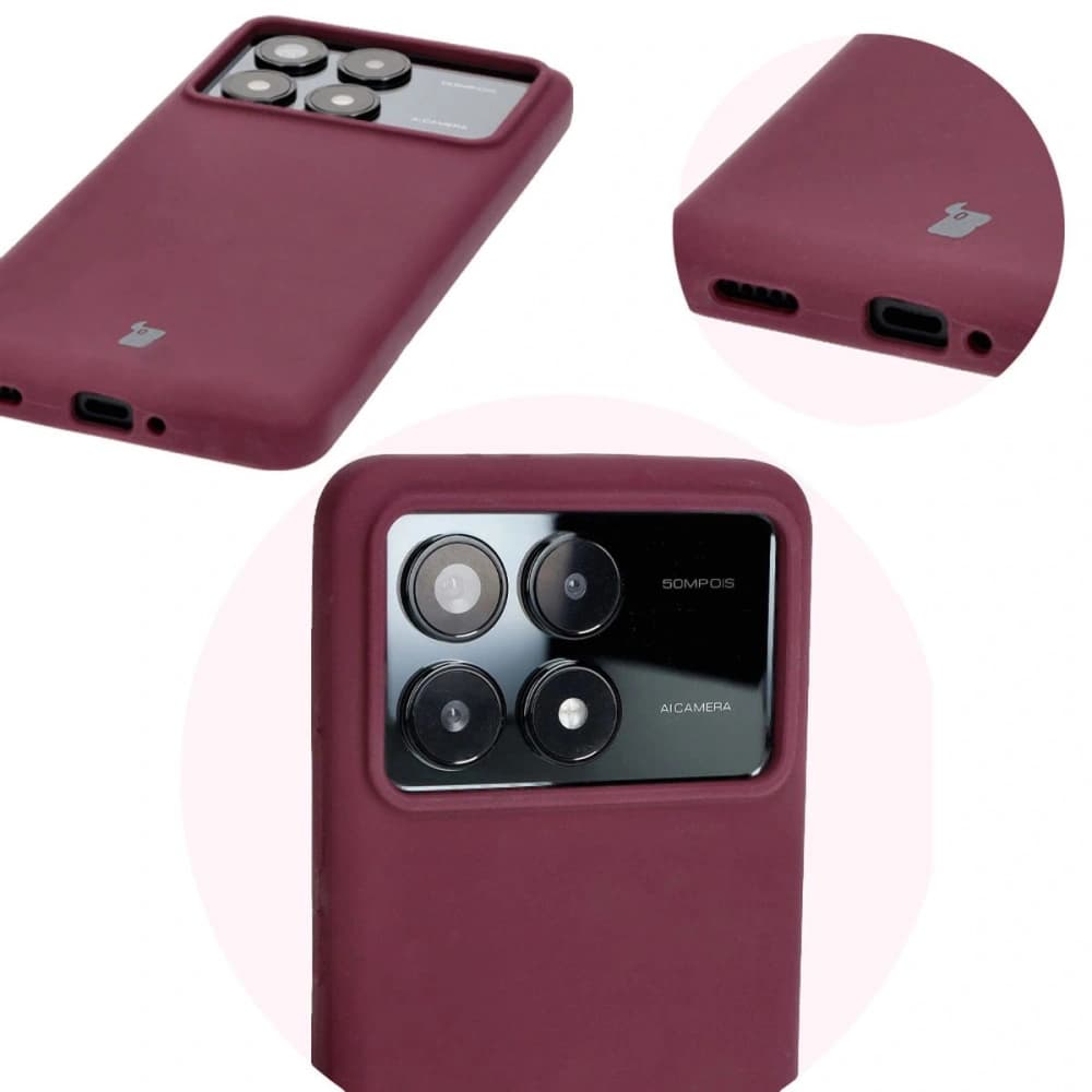 Bizon Soft Case Xiaomi Poco F6 Pro sötét lila - 12