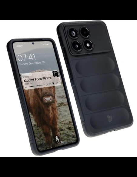 Bizon Case Tur Xiaomi Poco F6 Pro fekete