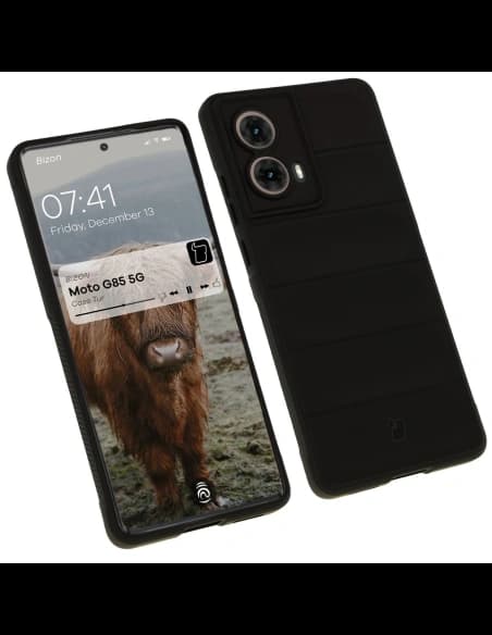 Pancerne etui Bizon Case Tur do Motorola Moto G85 5G czarne
