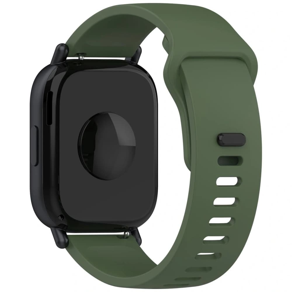 Bizon Strap Watch Silicone Xiaomi Redmi Watch 5 Lite / 5 Active dark green - 4