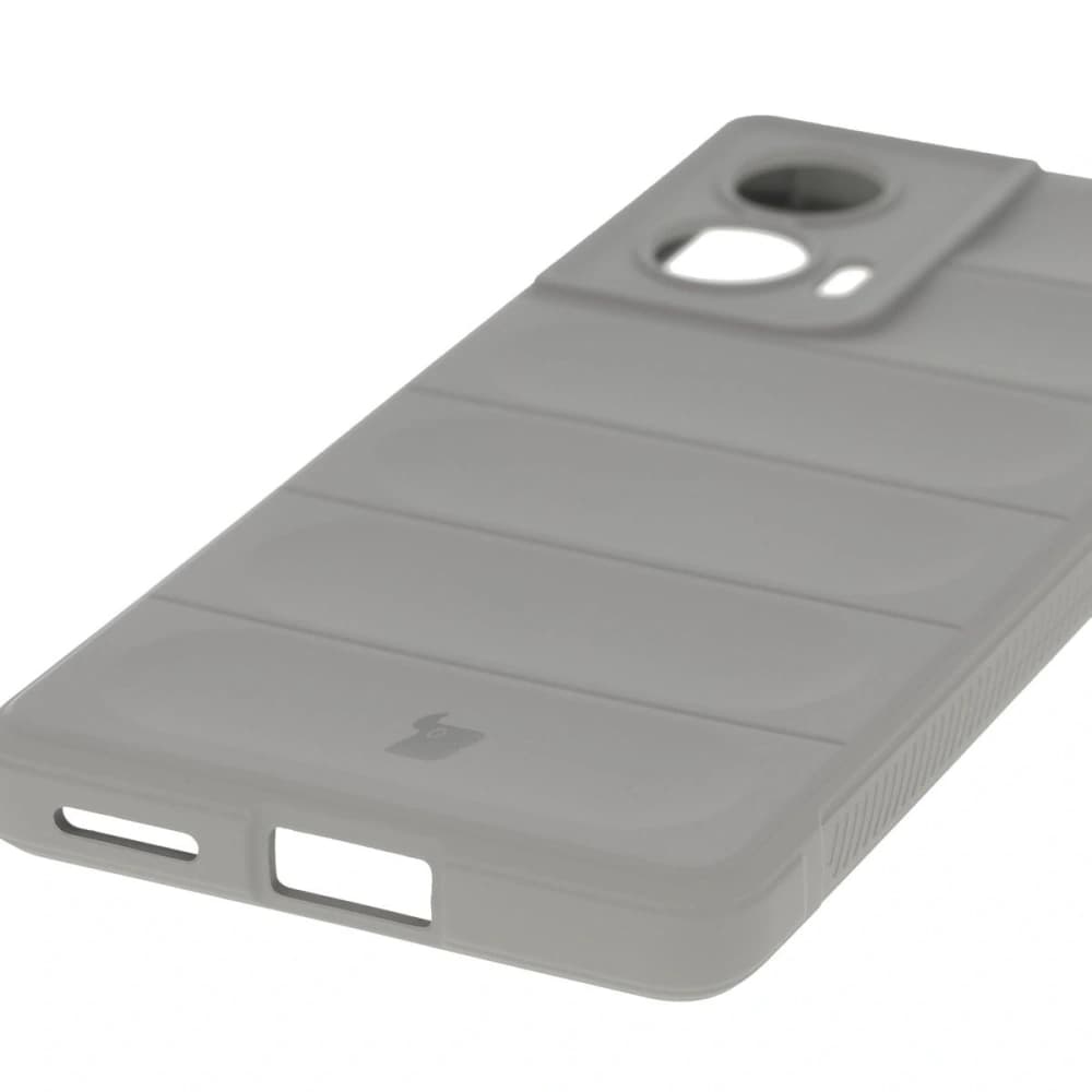 Pancéřové pouzdro Bizon Case Tur pro Motorola Edge 50 Fusion světle šedé - 3