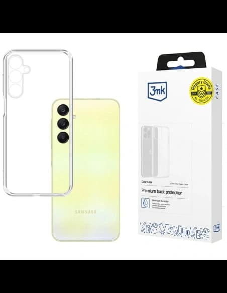 3MK Carcasă Transparentă Samsung Galaxy A25 5G