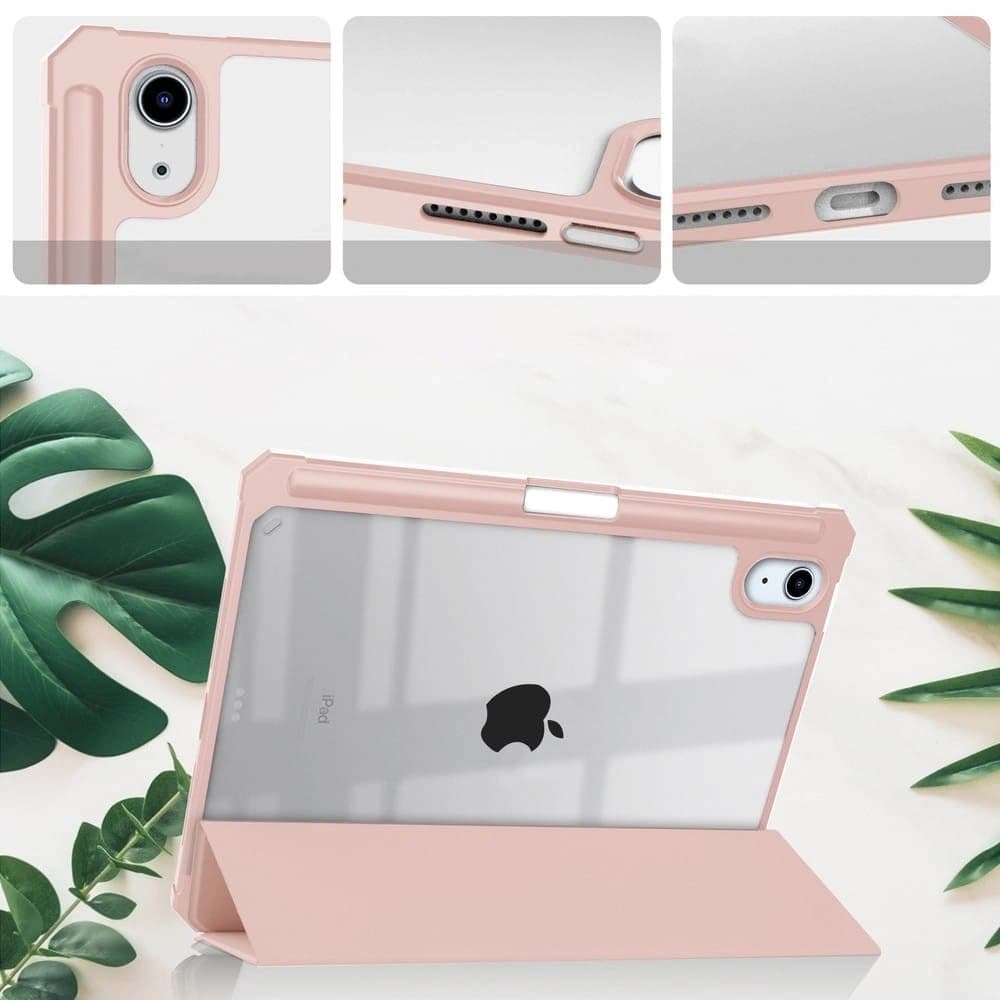 Bizon Case Tab Clear Matt Apple iPad mini 2021 6. Generation / iPad mini 8,3" 2024 7. Generation roségold - 3