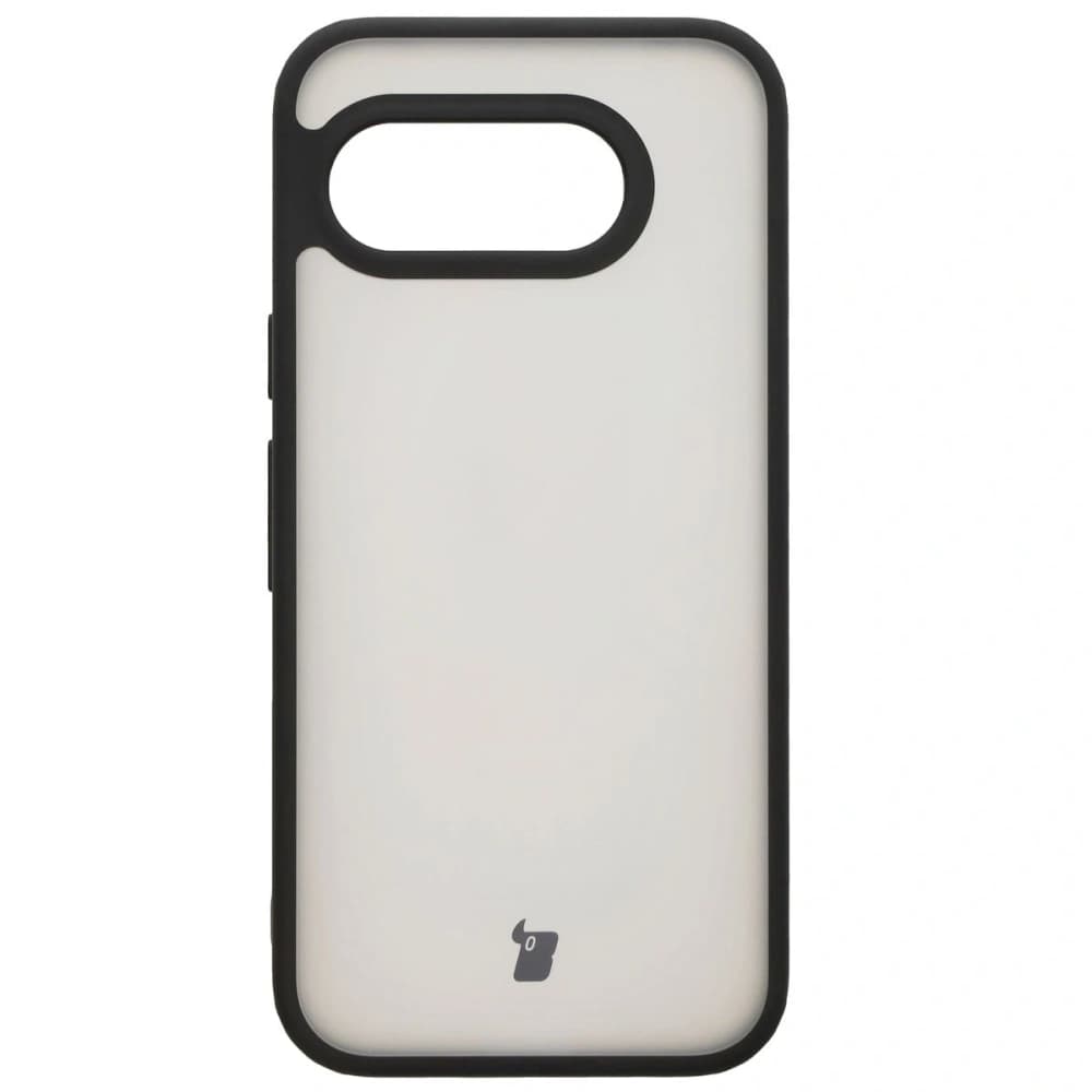 Bizon Case Angelo Google Pixel 9a smoky with a black frame - 2