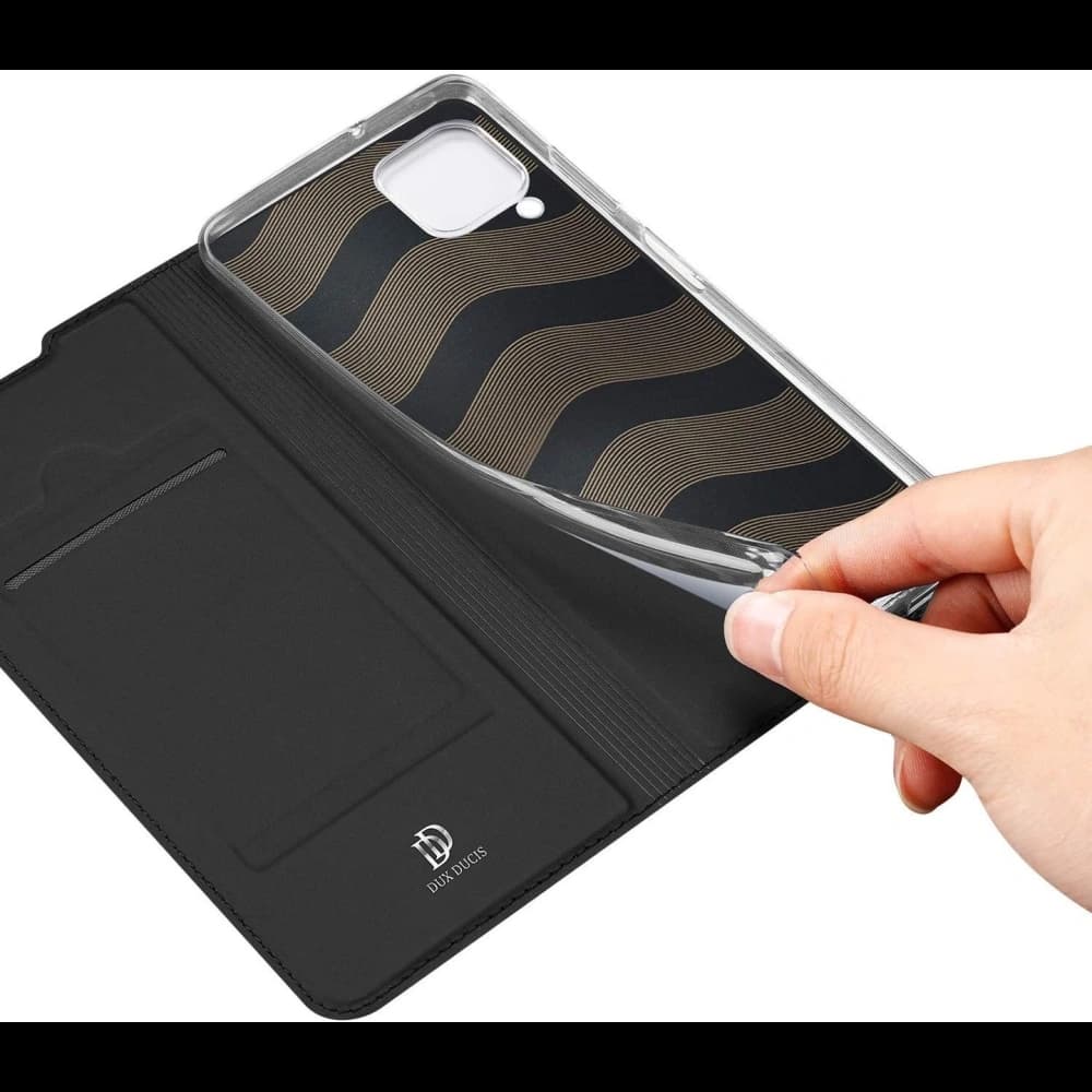 DuxDucis Tasche SkinPro Huawei P40 Lite Schwarz 9H - 6