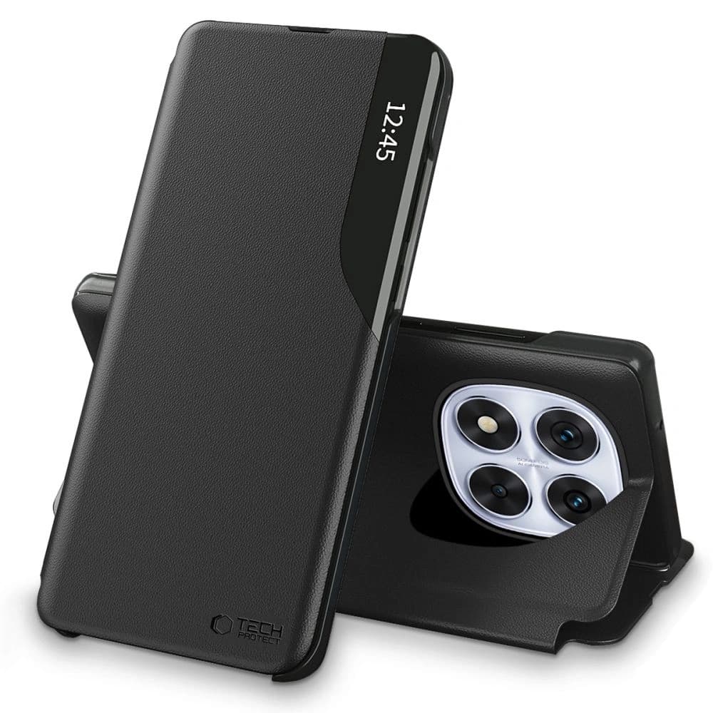 Etui Tech-Protect Smart View Xiaomi Redmi Note 14 Pro 5G / Poco X7 5G Black