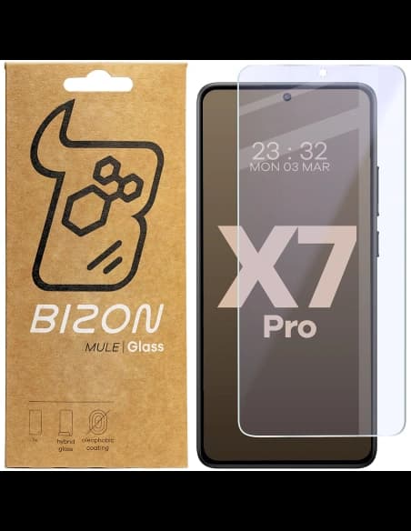 Bizon Glass Mule Flexible hybrid glass Xiaomi Poco X7 Pro