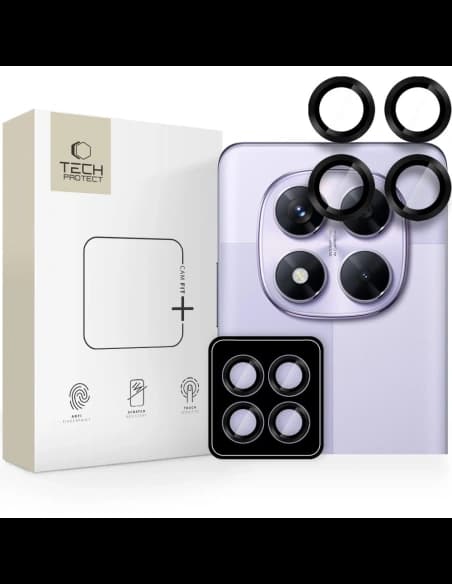 Tech-Protect Camring Pro+ Xiaomi Redmi Note 14 Pro 5G / Poco X7 5G Schwarz