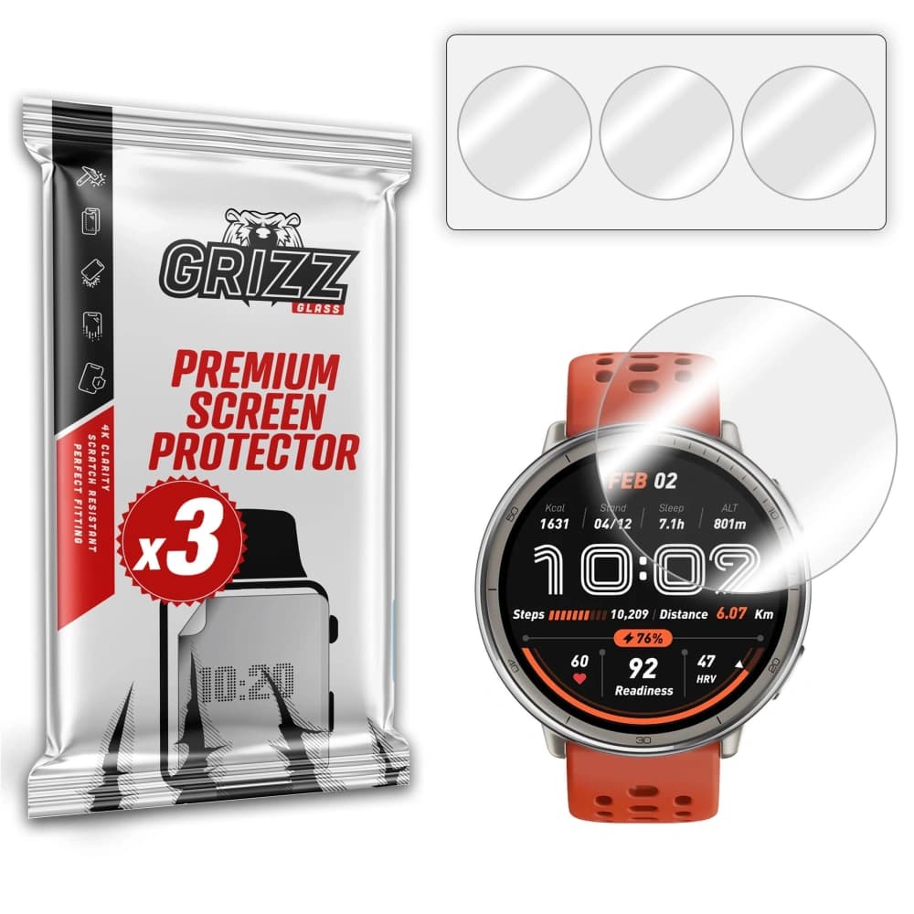 GrizzGlass Hydrofilm Amazfit Active 2