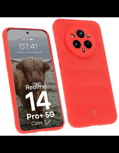 Bizon tok Tur Realme 14 Pro Plus 5G piros