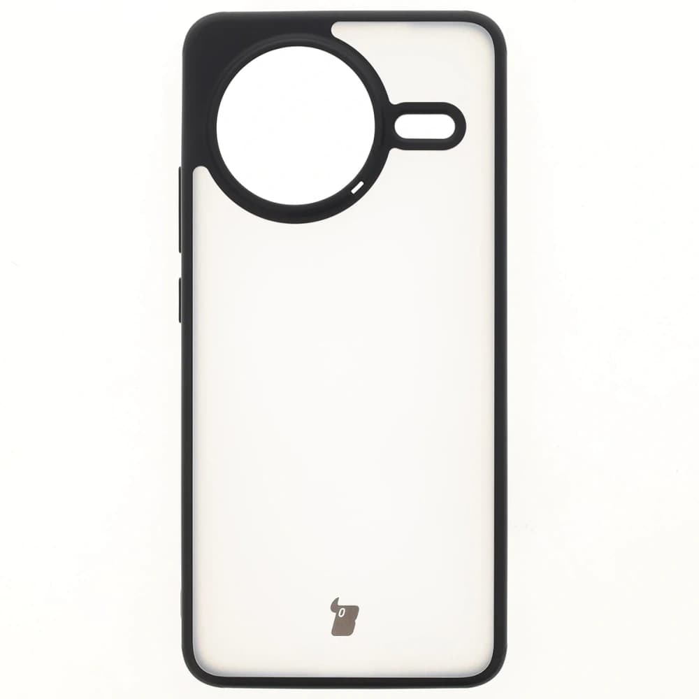 Bizon Case Angelo Xiaomi Poco F7 Pro smoked with a black frame - 2