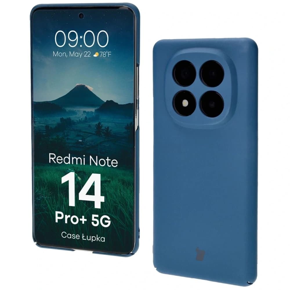 Bizon Case Lupka Xiaomi Redmi Note 14 Pro+ Plus 5G modrý