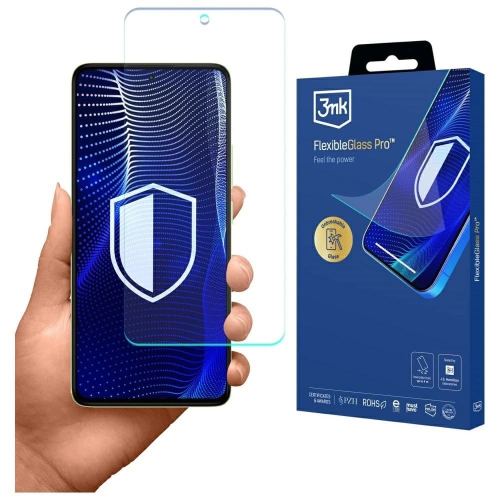 Hybridglas 3MK FlexibleGlass Pro für Xiaomi Redmi Note 14 4G