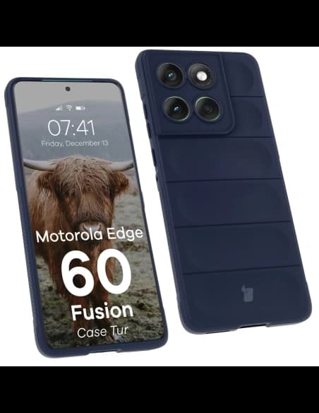 Bizon Case Tur Motorola Edge 60 Fusion / Edge 60 námořnická modrá