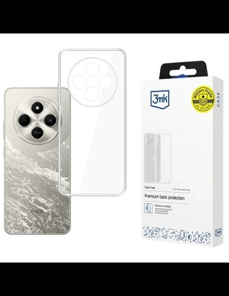 3MK Clear Case POCO C75