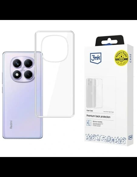 Husa transparentă 3MK pentru Xiaomi Redmi Note 14 Pro 4G
