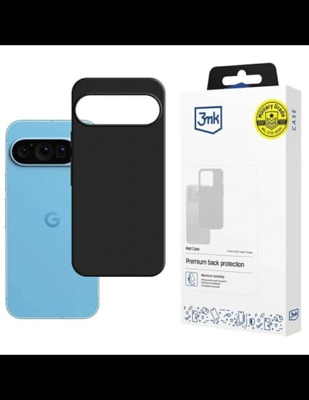 3MK Matt Case Google Pixel 9 Pro XL black