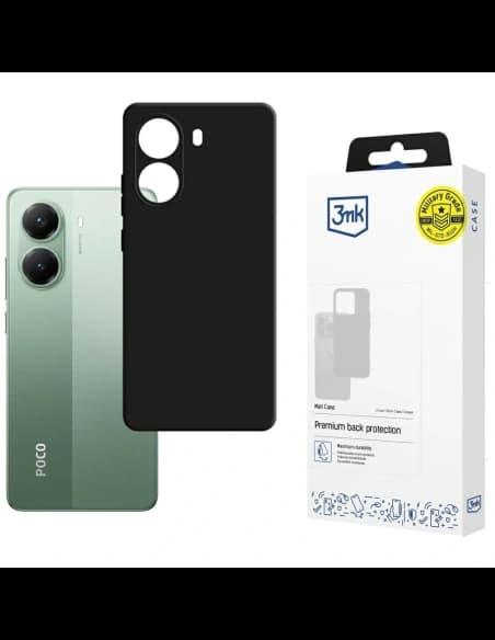 3MK Matt Case POCO X7 Pro fekete