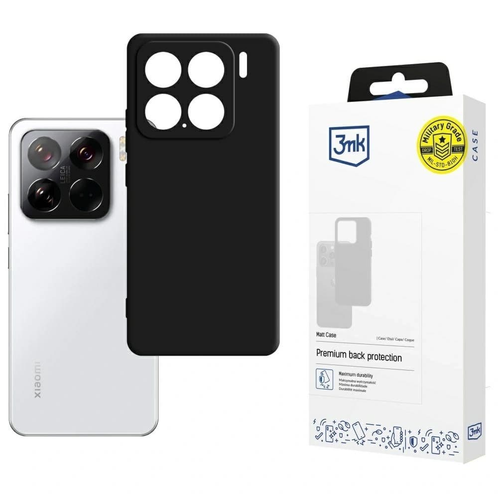 3MK Matt Case Xiaomi 15 negru