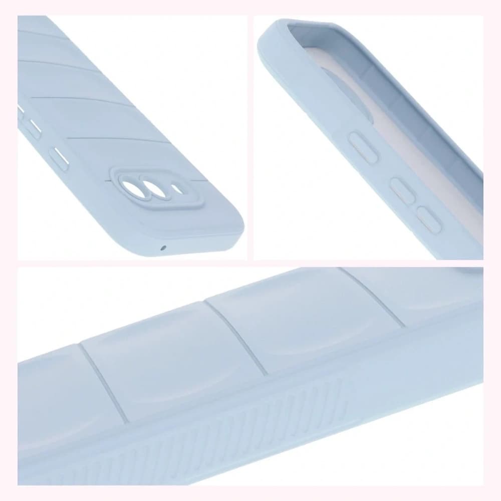 BIZON Case Tur Google Pixel 9a light blue - 6