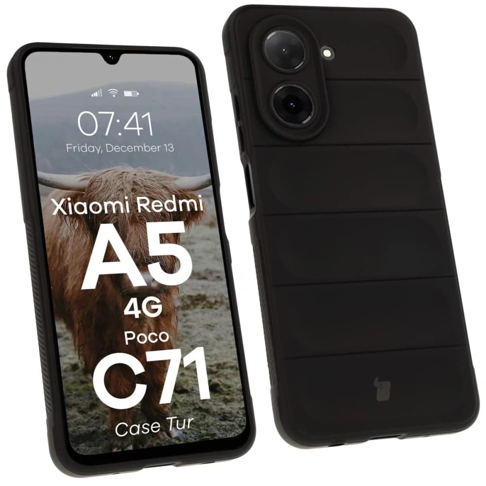 BIZON Case Tur Xiaomi Redmi A5 4G / POCO C71 4G black