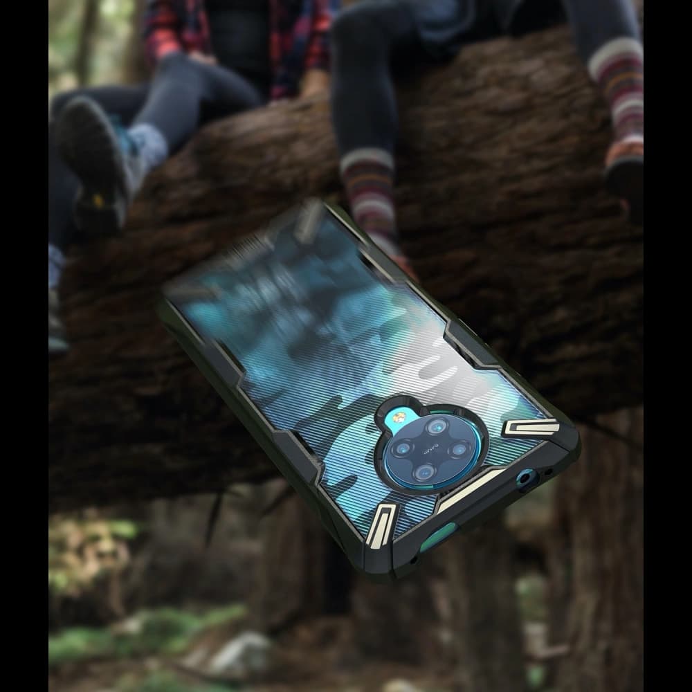 Etui Ringke Fusion-X Pocophone F2 Pro/Redmi K30 Pro Negru - 6