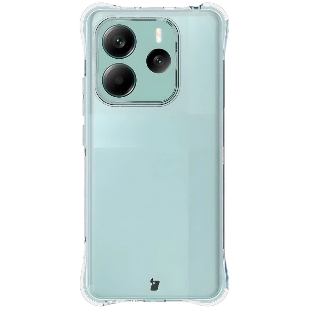 Bizon Case Clear Pack Hülle + 2x Displayschutzglas für Xiaomi Redmi Note 14 5G - 2