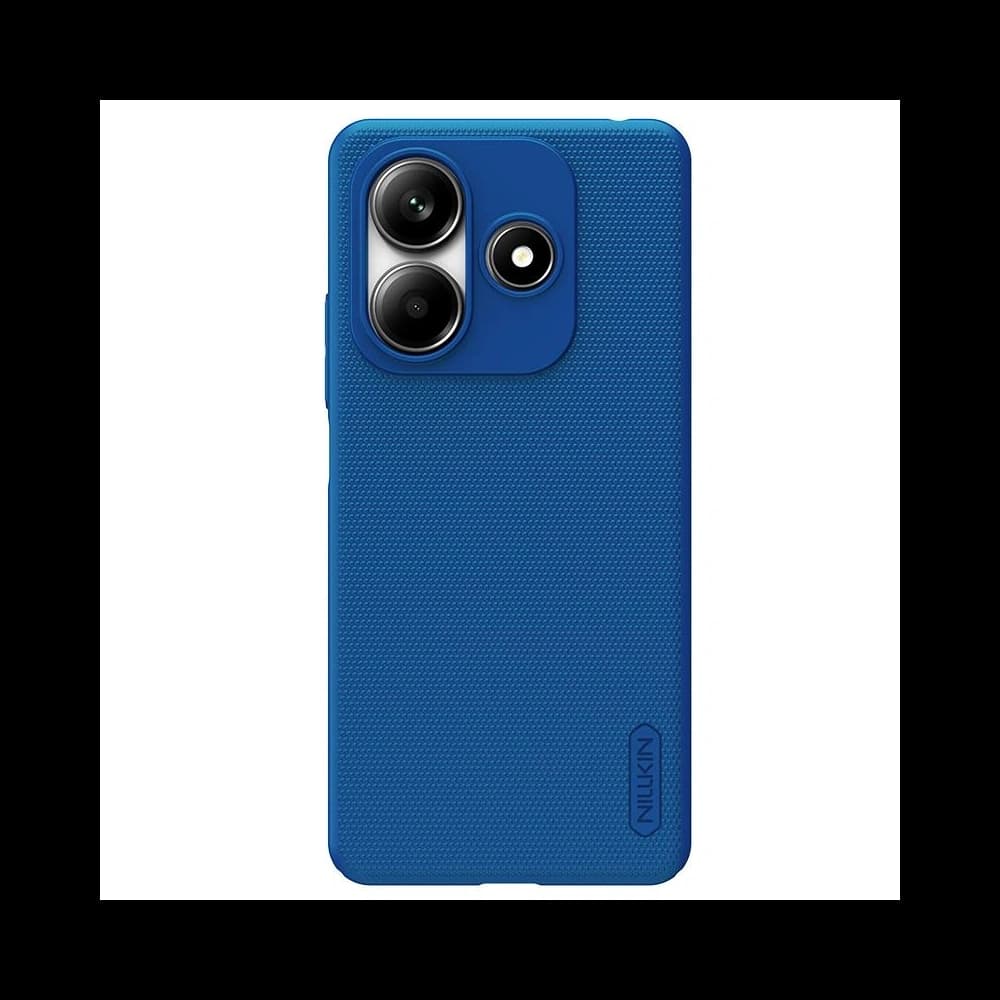 Nillkin Super Frosted Shield Xiaomi Redmi Note 14 5g, Peacock Blue / Niebieski