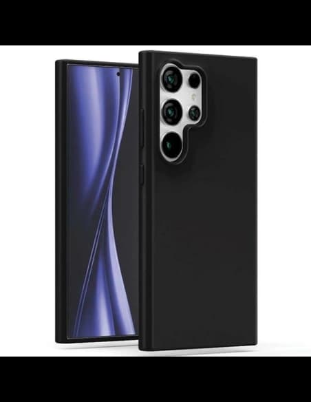 Husă moale Mercury pentru Samsung Galaxy S24 Ultra neagră