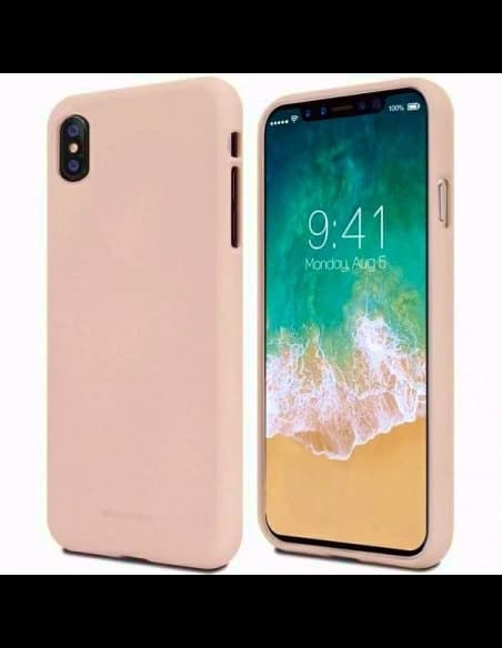 Mercury Soft Case Samsung Galaxy S22 Ultra rózsaszín homok