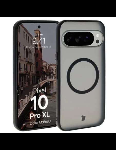 Bizon Case MatteO Magnetic Pixel 10 Pro XL smoky black