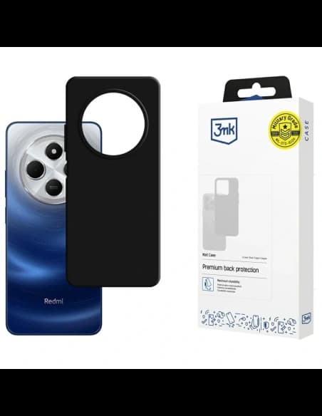 3MK Matt Case Xiaomi Redmi 14C / Redmi A4 5G black