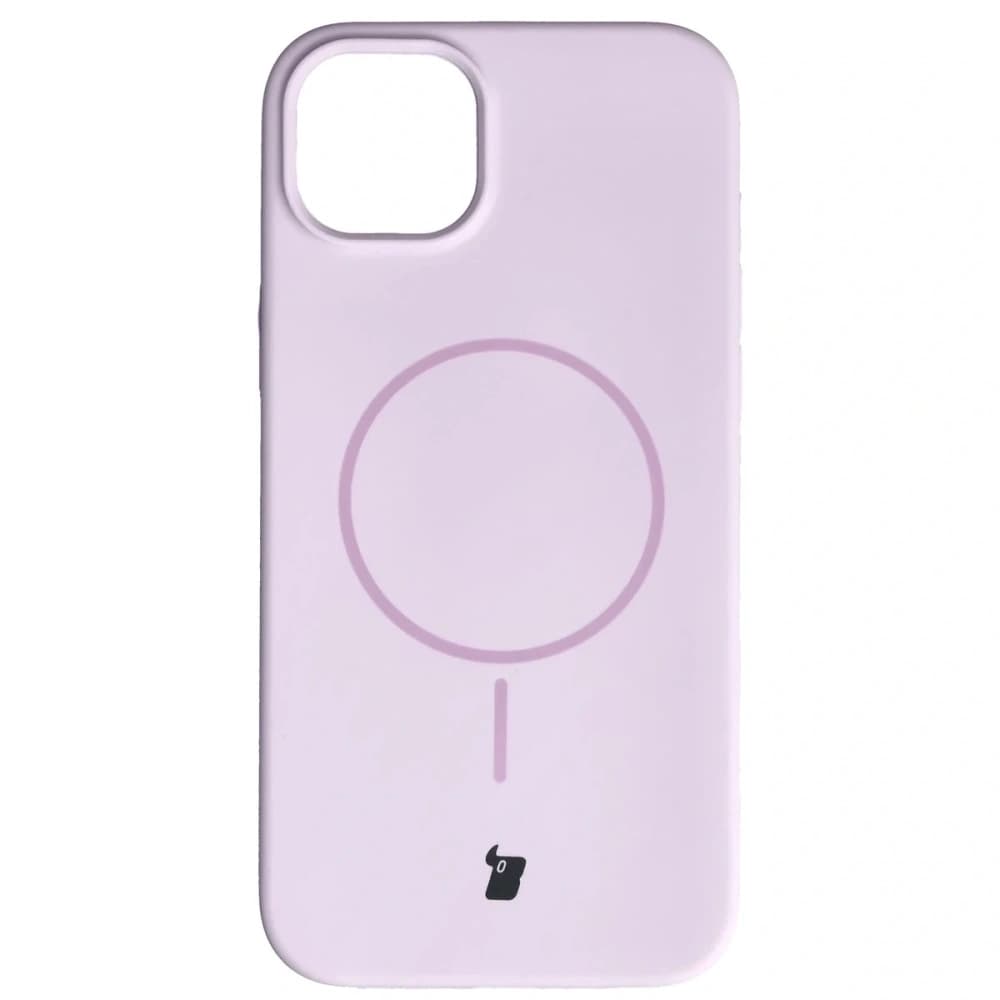 Bizon Soft Case Magnetisch für Apple iPhone 15 Plus in helllila - 2