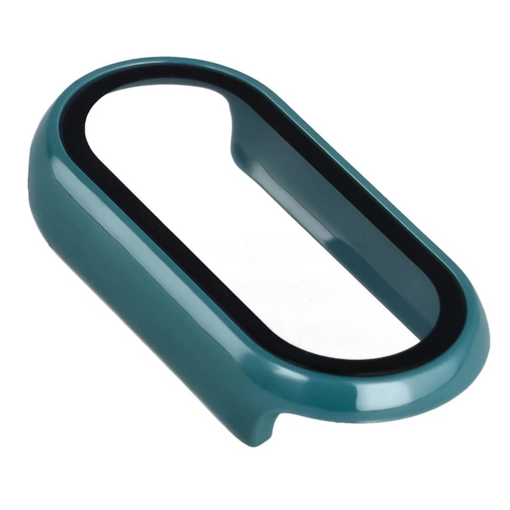 Bizon Case+Glass Uhr Xiaomi Smart Band 10 dunkelgrün - 7