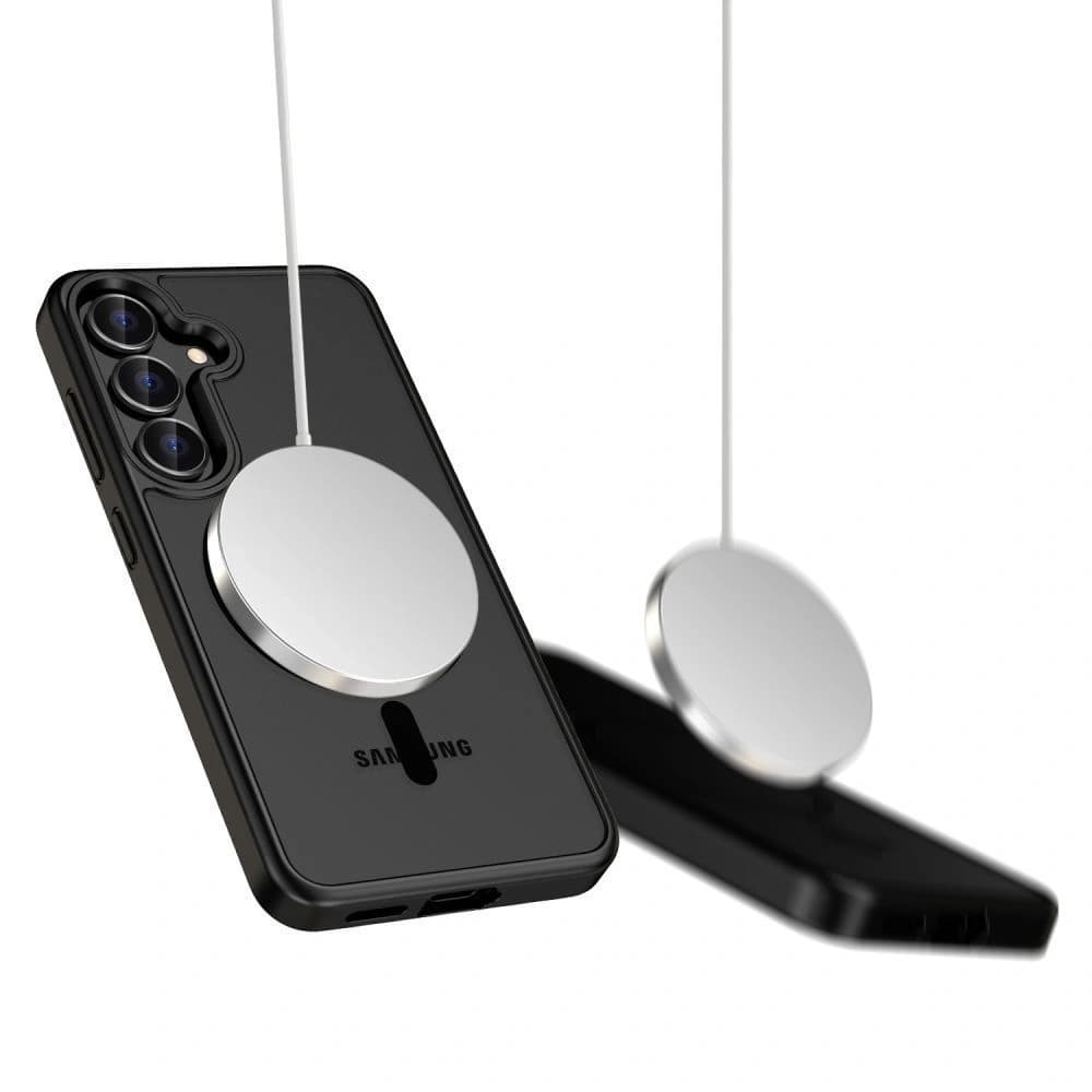 Tech-Protect Magmat MagSafe Xiaomi Poco F7 5G Černá/průhledná - 2