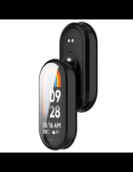 Bizon Case Uhr Felipe Xiaomi Smart Band 10 schwarz