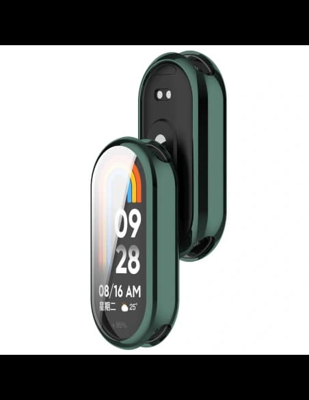 Bizon Case Uhr Felipe Xiaomi Smart Band 10 grün