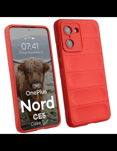 Bizon Case Tur OnePlus Nord CE5 5G red
