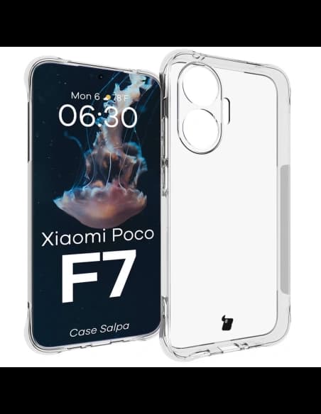Bizon Case Salpa Xiaomi POCO F7 átlátszó